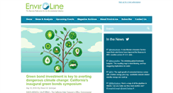 Desktop Screenshot of envirolinenews.ca